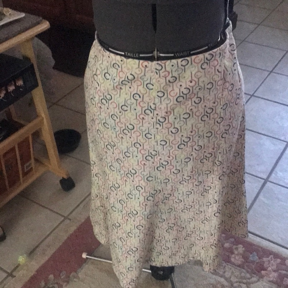 I.E. Relaxed Skirt Multi Colored Size 16